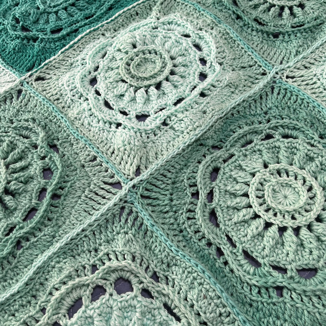 Floral Beauty Throw Blanket