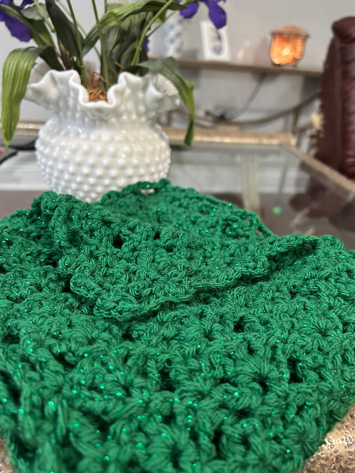 Sparkle Green Scarf
