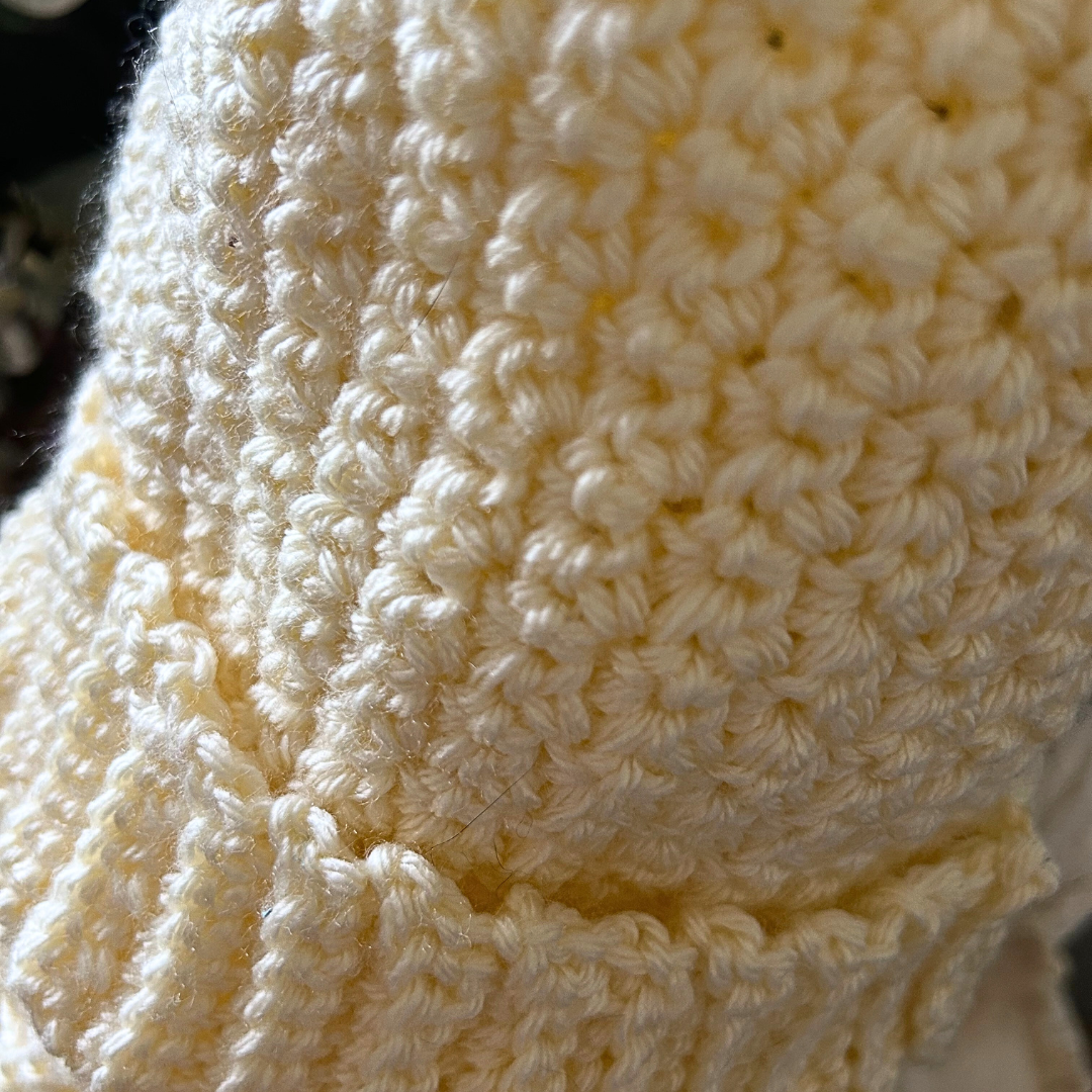 Contemporary Waffle Stitch Scarf and Beanie Hat Set